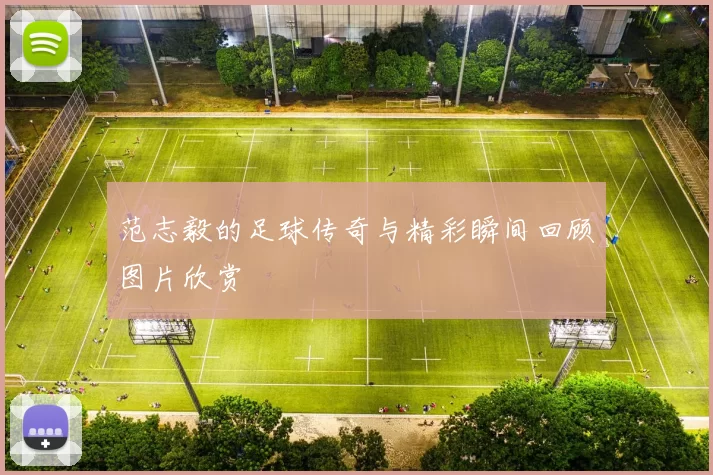 范志毅的足球传奇与精彩瞬间回顾图片欣赏