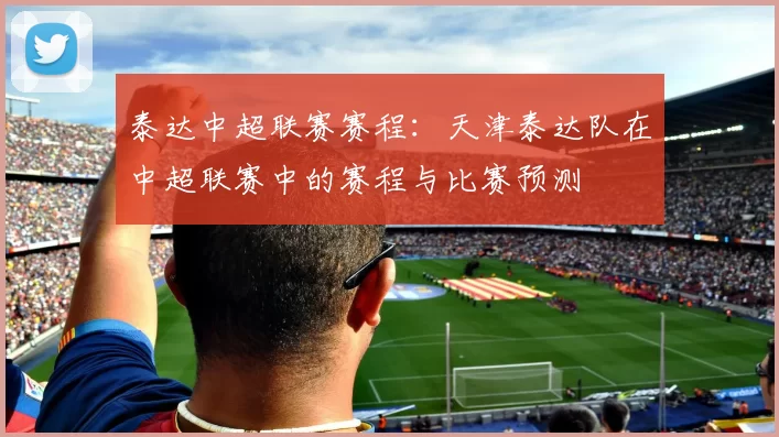 泰达中超联赛赛程：天津泰达队在中超联赛中的赛程与比赛预测