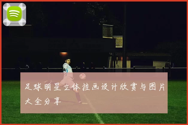 足球明星立体挂画设计欣赏与图片大全分享