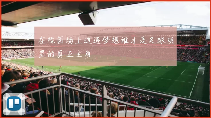 在绿茵场上追逐梦想谁才是足球明星的真正主角