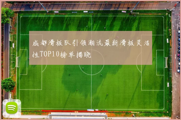 成都滑板队引领潮流最新滑板灵活性TOP10榜单揭晓