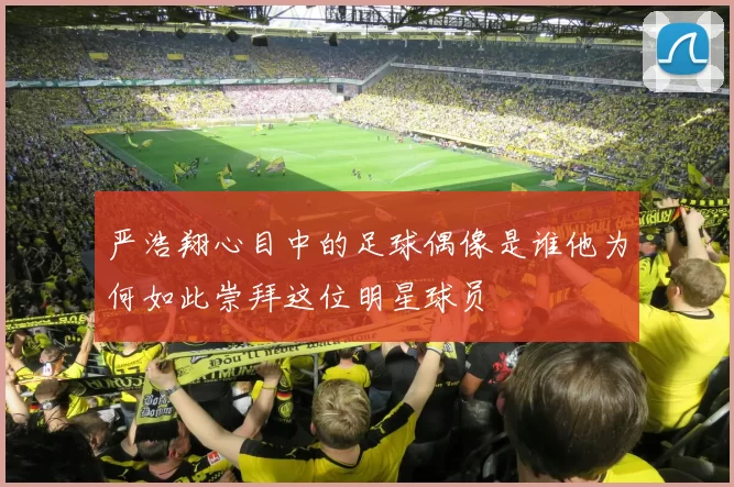 严浩翔心目中的足球偶像是谁他为何如此崇拜这位明星球员